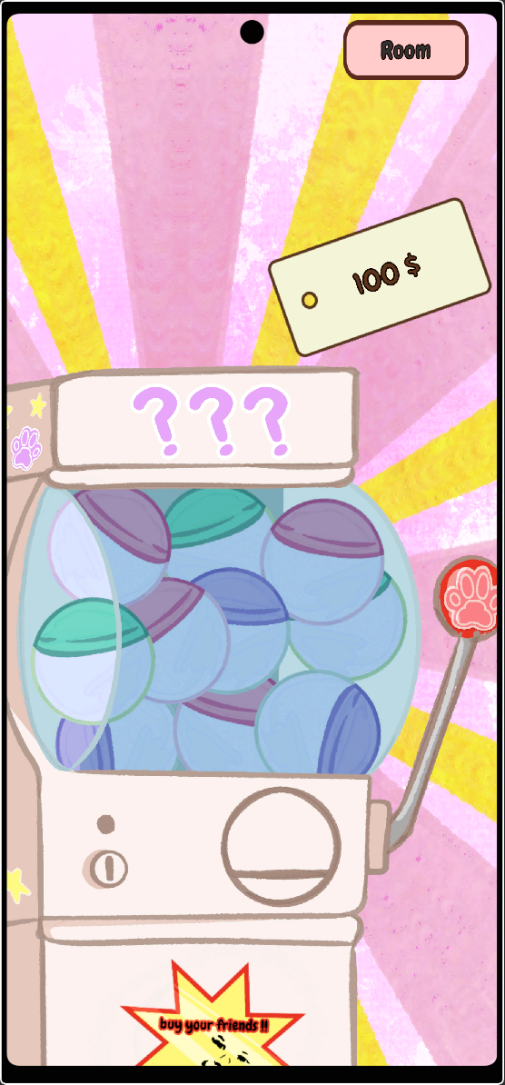 Menu gacha